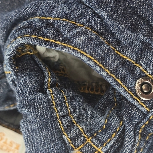Vintage Lined Warm Denim Classic Jeans - Size 0-3 Months - Picture 5 of 9